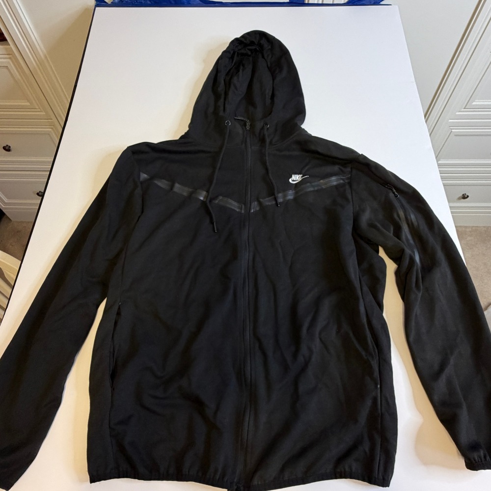 Nike Sportswear Tech Fleece Full Zip Hoodie Black 2XL CU4489-010
